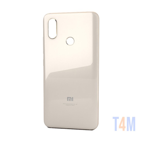 TAMPA TRASEIRA XIAOMI MI 8 DOURADO